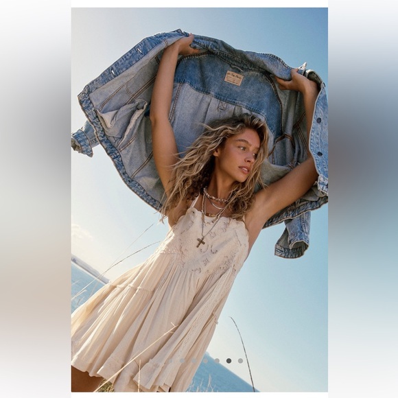 Free People Blue Jean Jacket - Picture 8 of 16